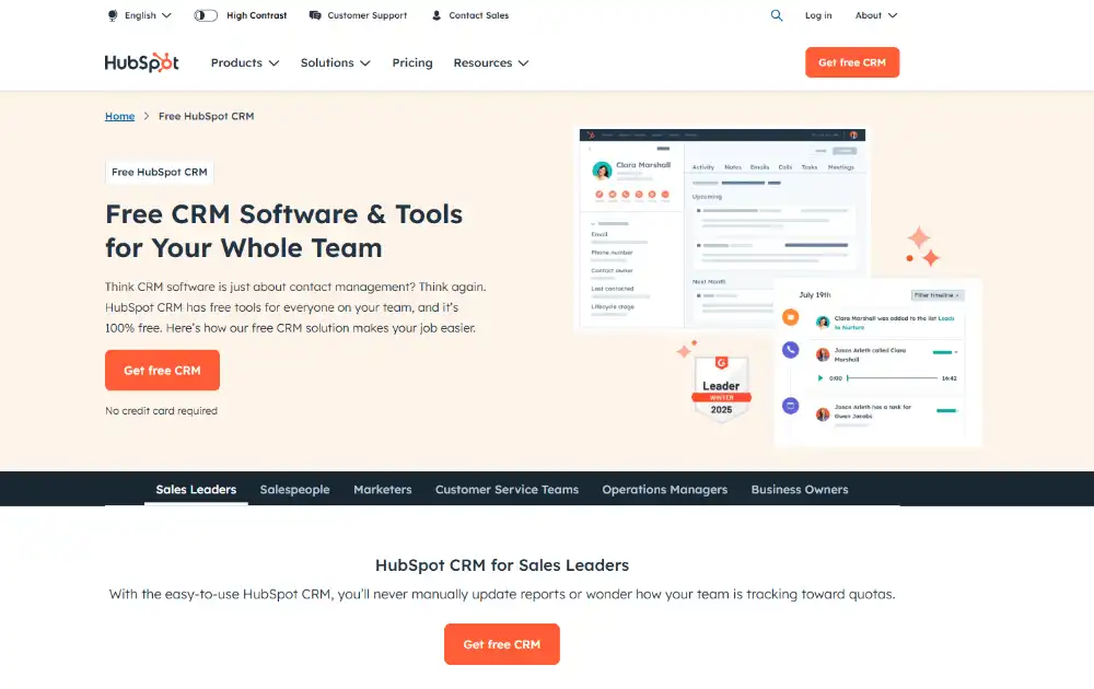 HubSpot CRM