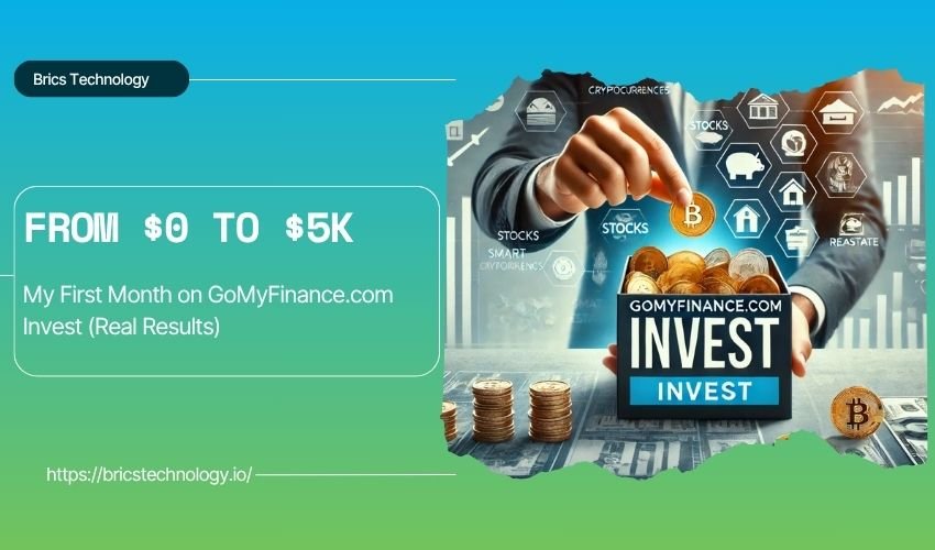 My First Month on GoMyFinance.com Invest (Real Results)